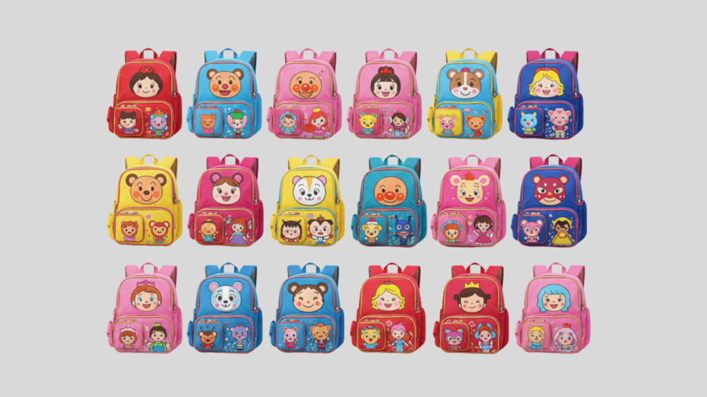 Kids school bags for nursery students - lightweight and colorful backpacks