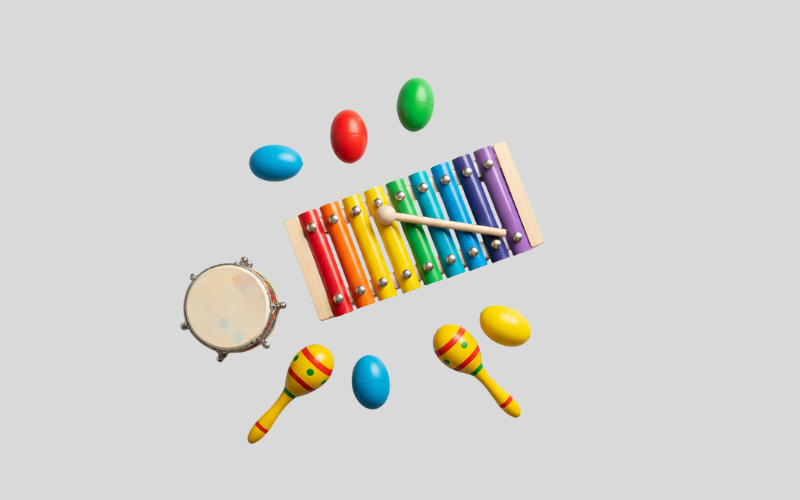 Musical instruments for 3 year old boys - learning through music