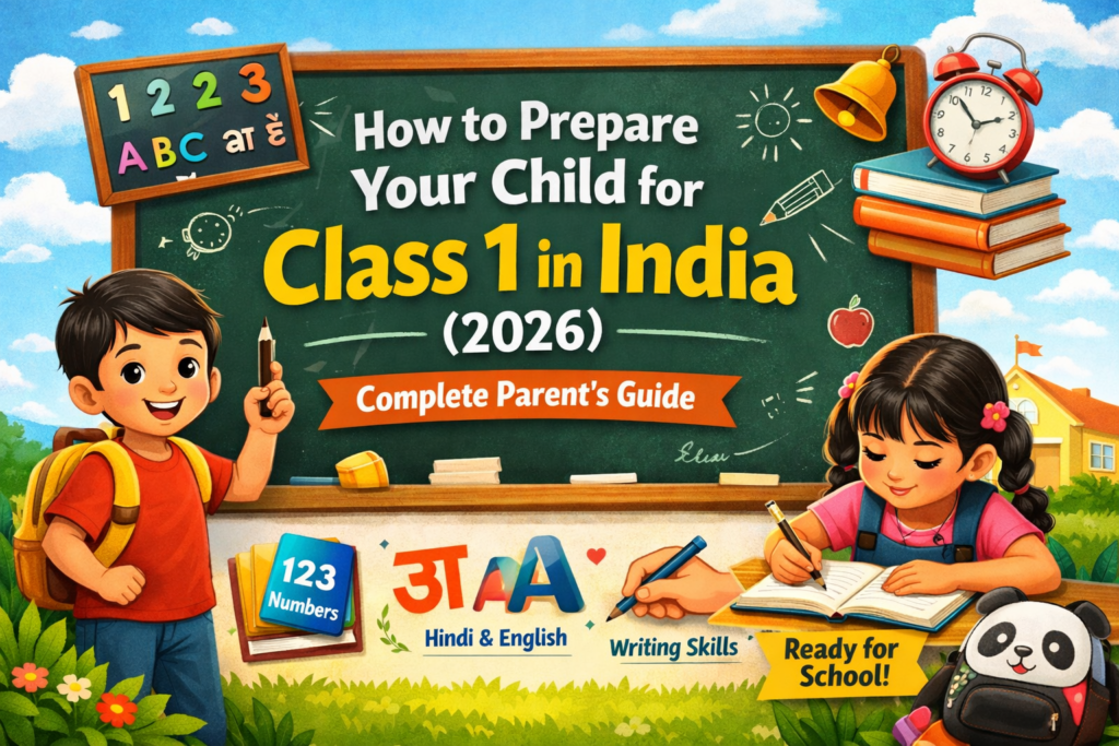 How to Prepare Your Child for Class 1 in India image